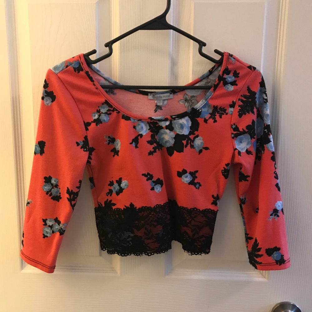 🌸Floral Crop Top!🌸